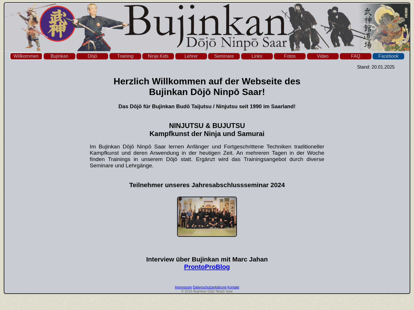 Bujinkan Dojo Ninpo Saar