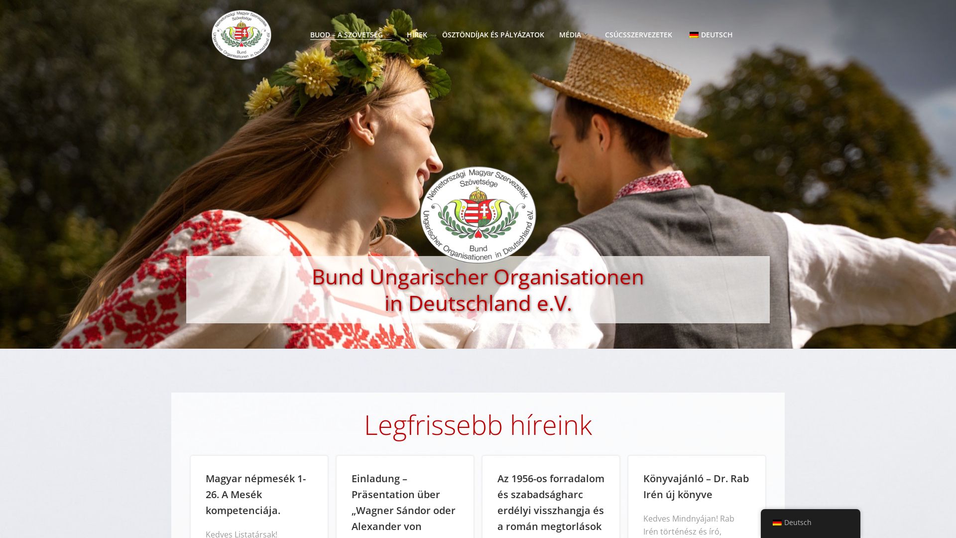 Bund Ungarischer Organisationen in Deutschland