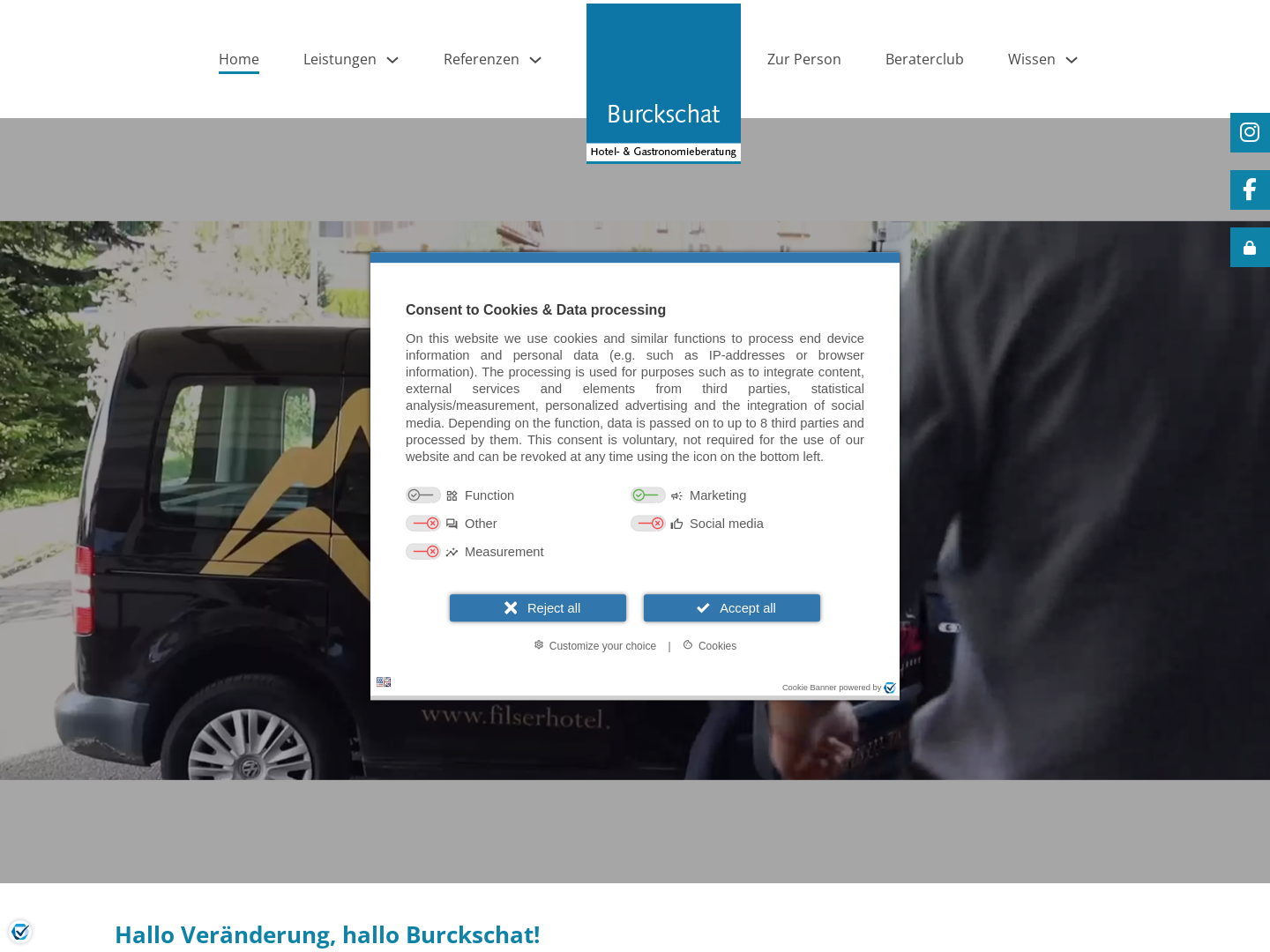 Burckschat Hotel- & Gastronomieberatung - Gustav Burckschat