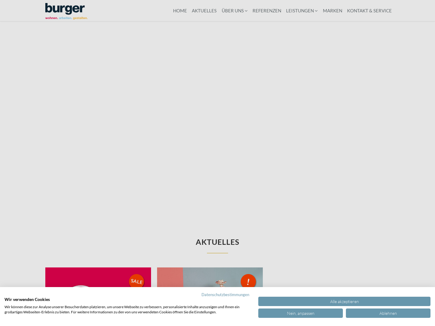 burger Inneneinrichtung