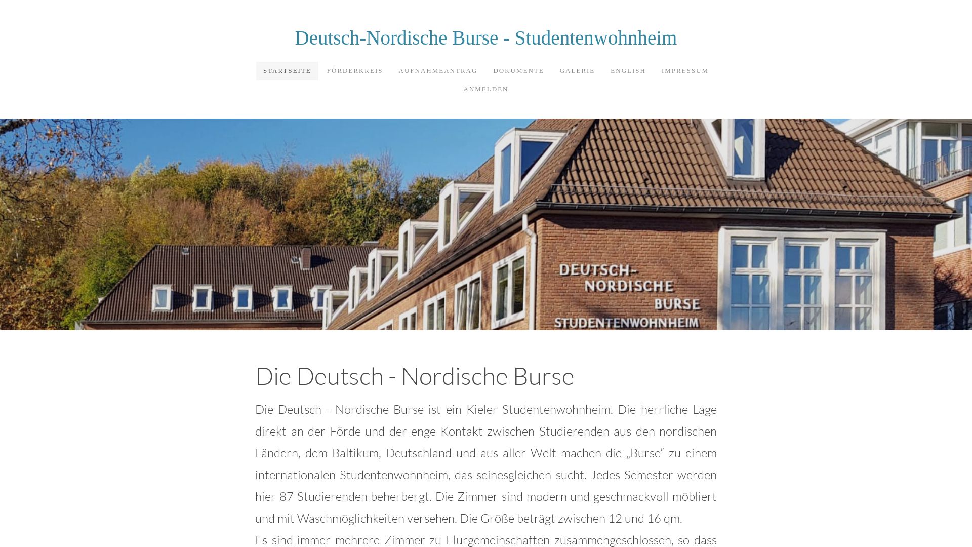 Studentenwohnheim Deutsch-Nordische Burse