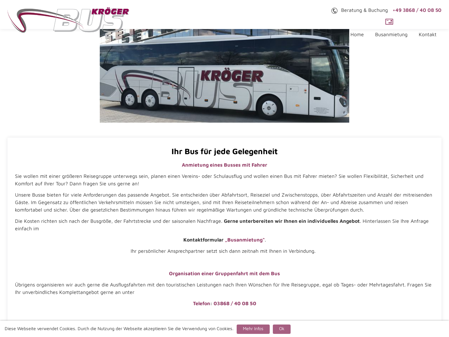 Omnibusbetrieb und Reisebüro Kroeger GmbH