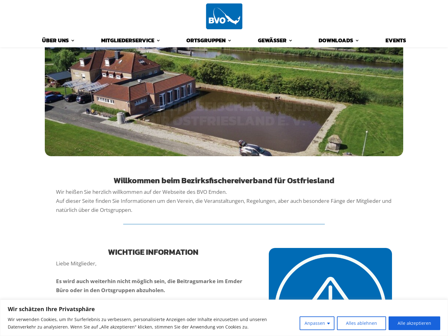 Bezirksfischereiverband für Ostfriesland  e.V.