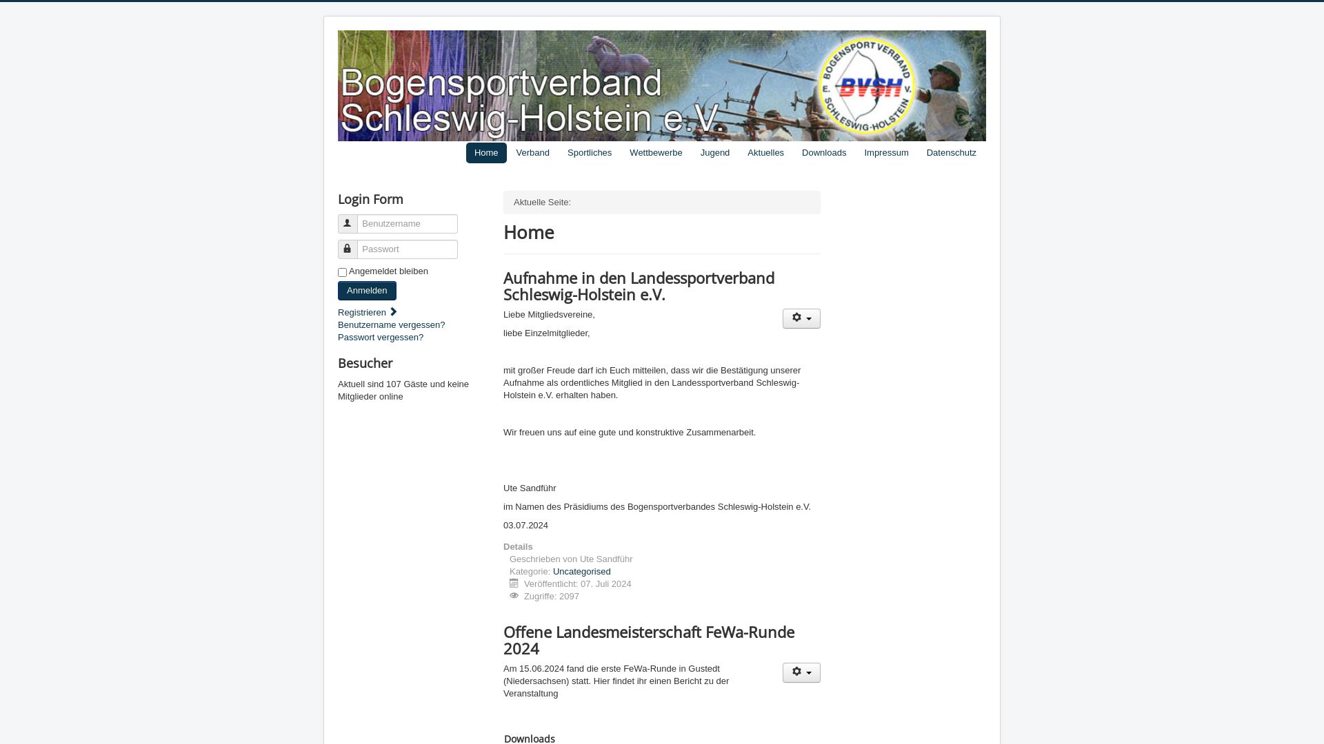 Bogensport-Verbandes Schleswig-Holstein e.V.