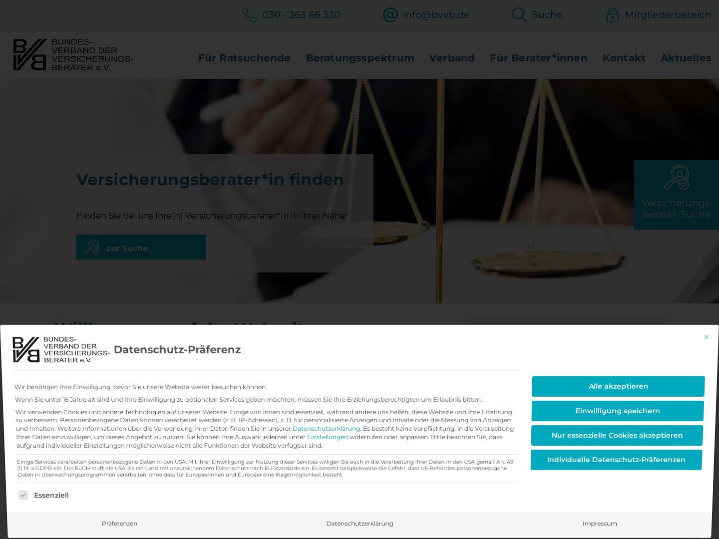 BVVB Bundesverband der Versicherungsberater e. V.