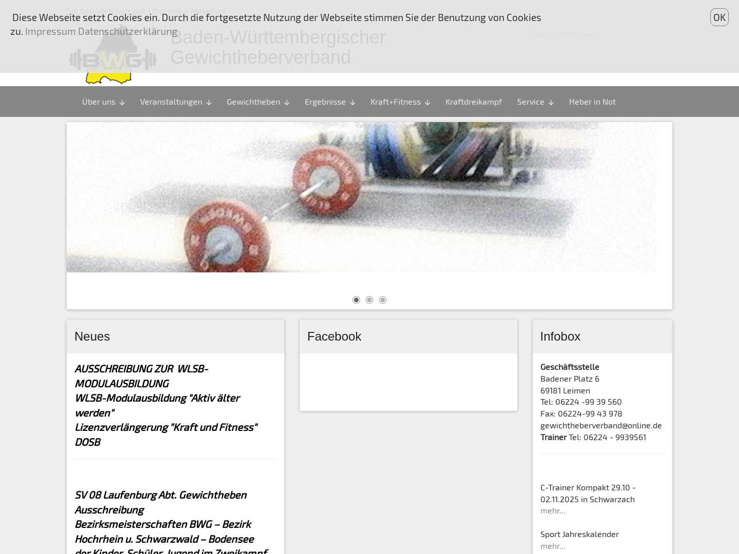 Baden-Württembergischer Gewichtheberverband (BWG)