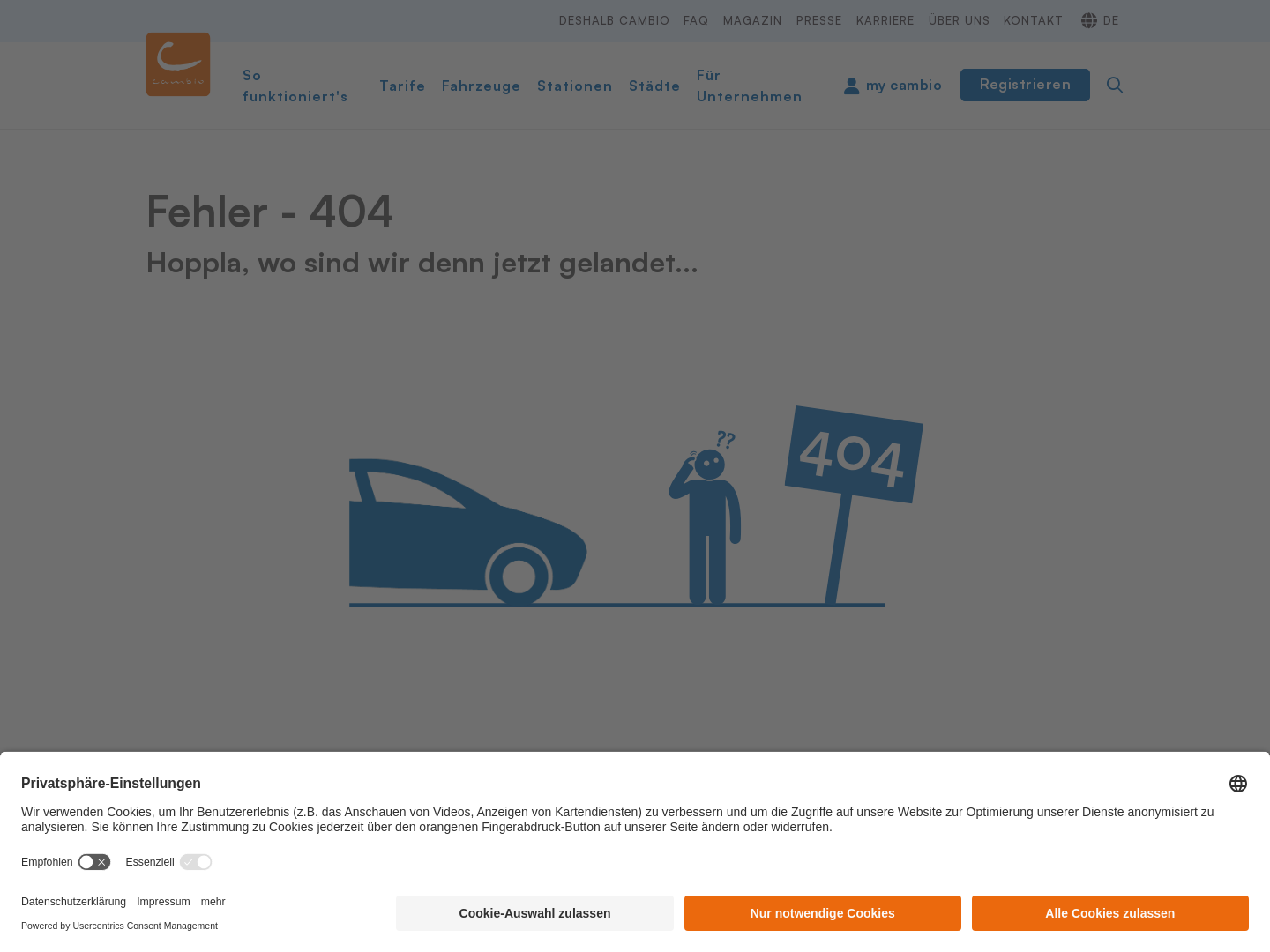 cambio Mobilitätsservice GmbH & Co. KG