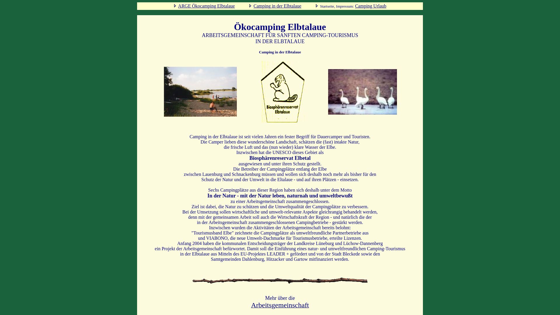 Ökocamping-Elbtalaue