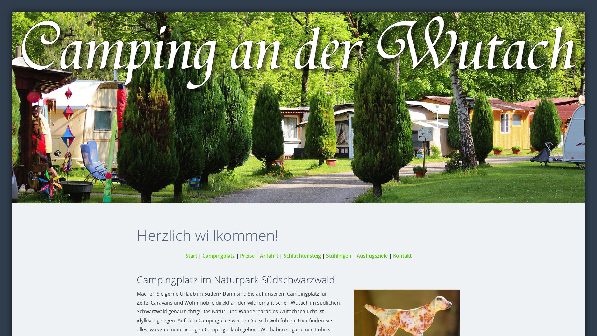 Camping an der Wutach