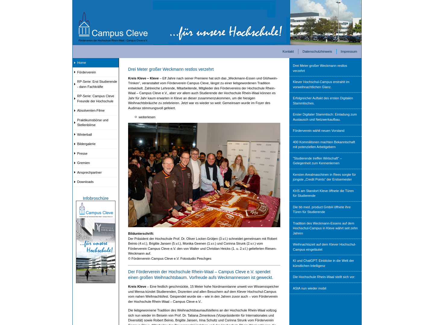 Förderverein der Hochschule Rhein-Waal – Campus Cleve e.V.
