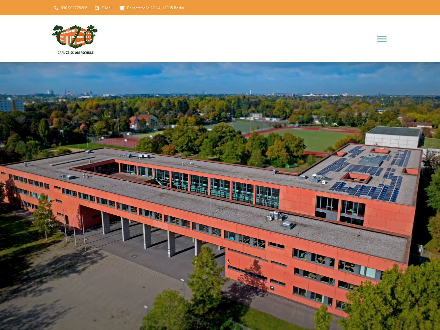 Carl-Zeiss-Oberschule in Berlin Tempelhof