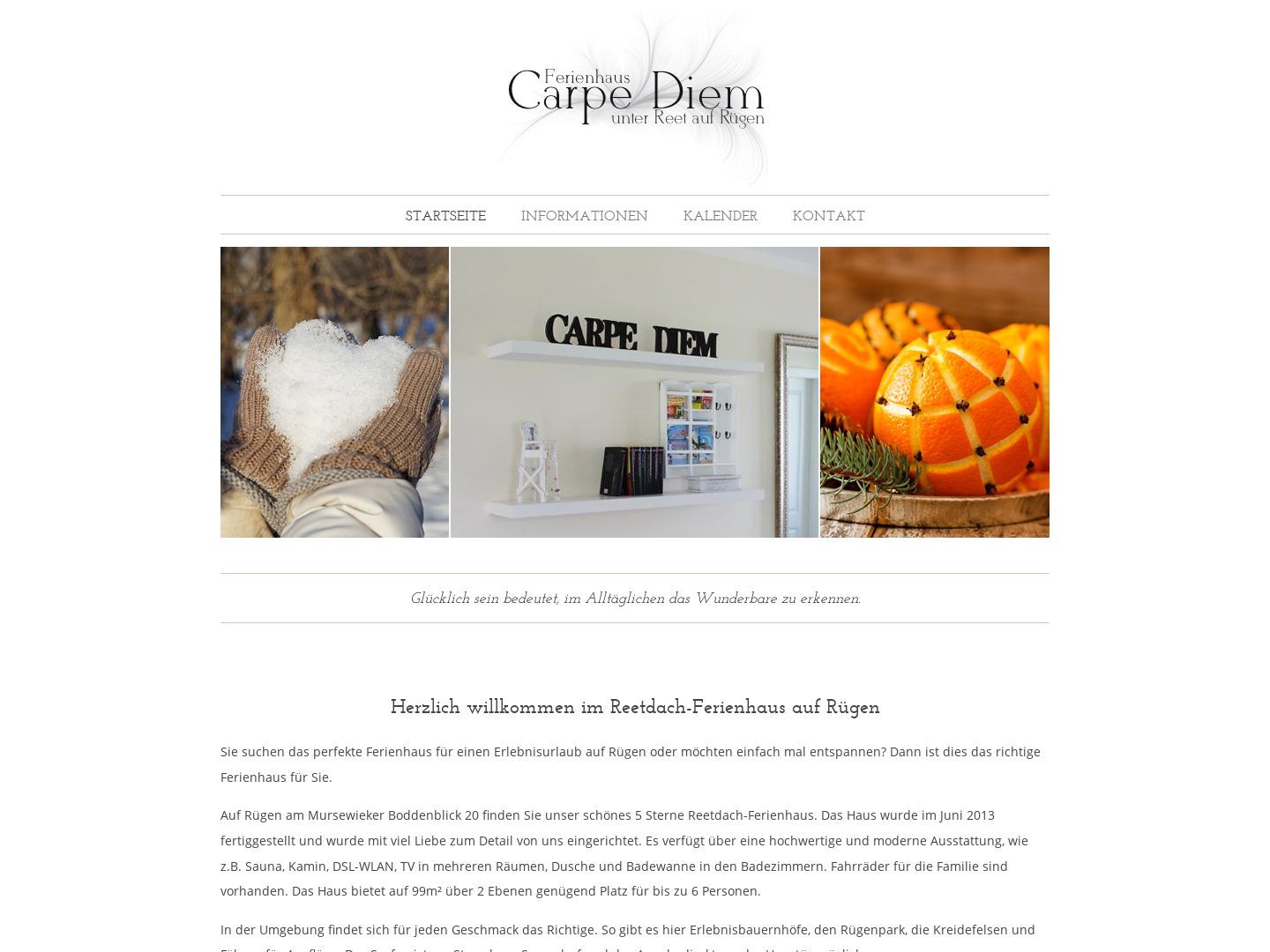Ferienhaus Carpe Diem