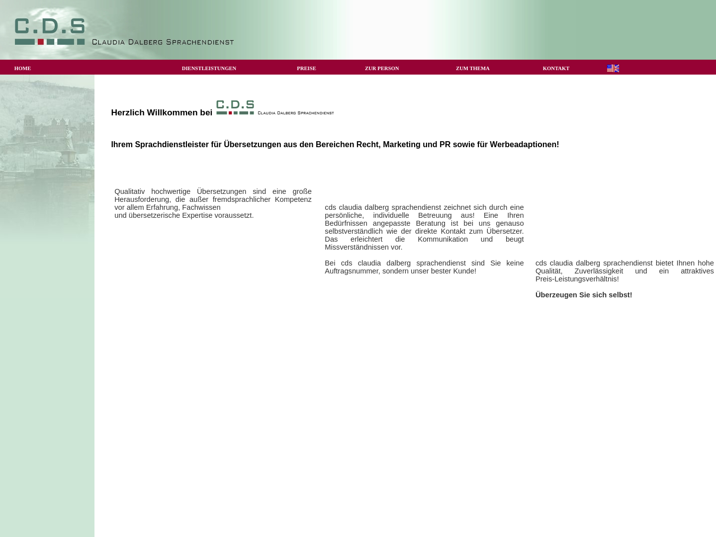 CDS Claudia Dalberg Sprachendienst
