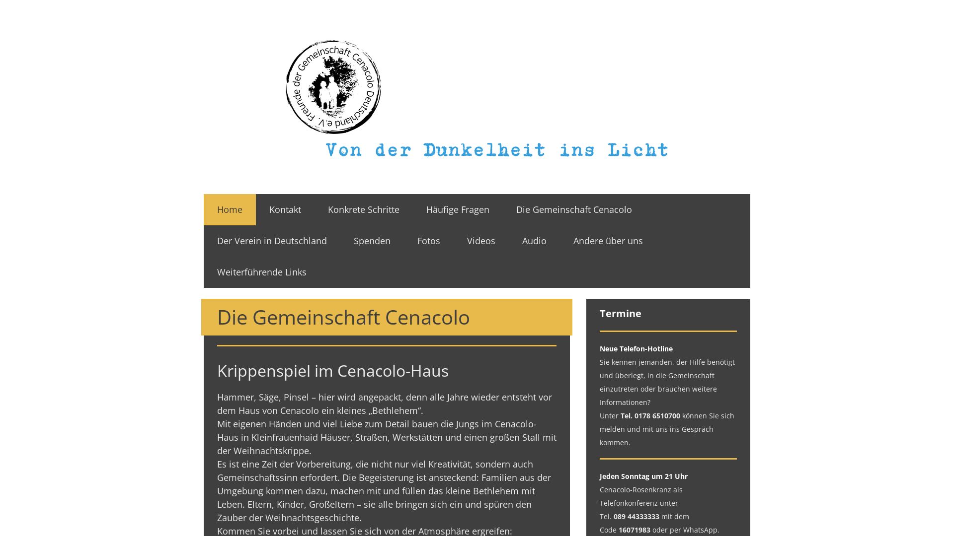Gemeinschaft Cenacolo