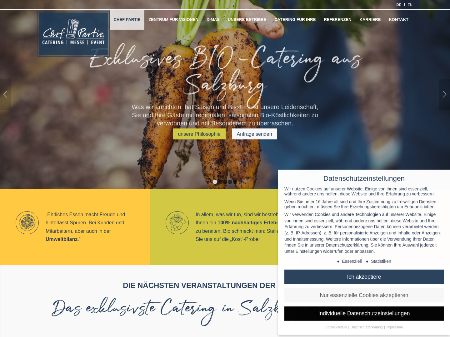Chefpartie und Fisherman's