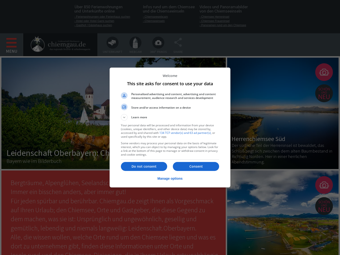 Chiemsee und Chiemgau