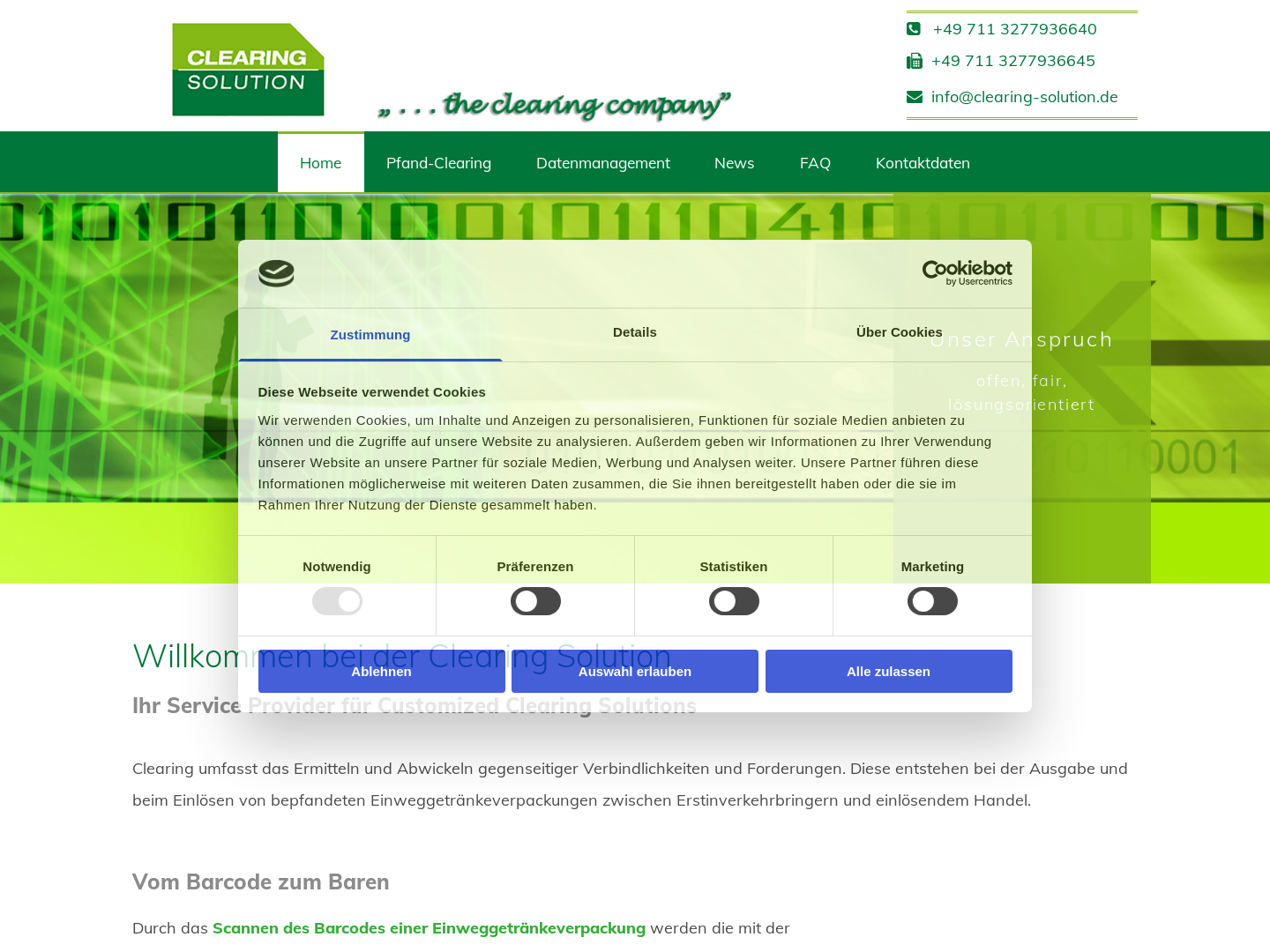 Clearing Solution GmbH