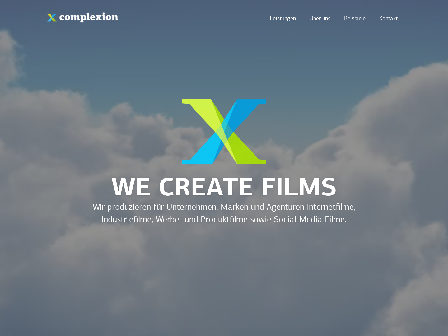 complexion cross.media postproduktion