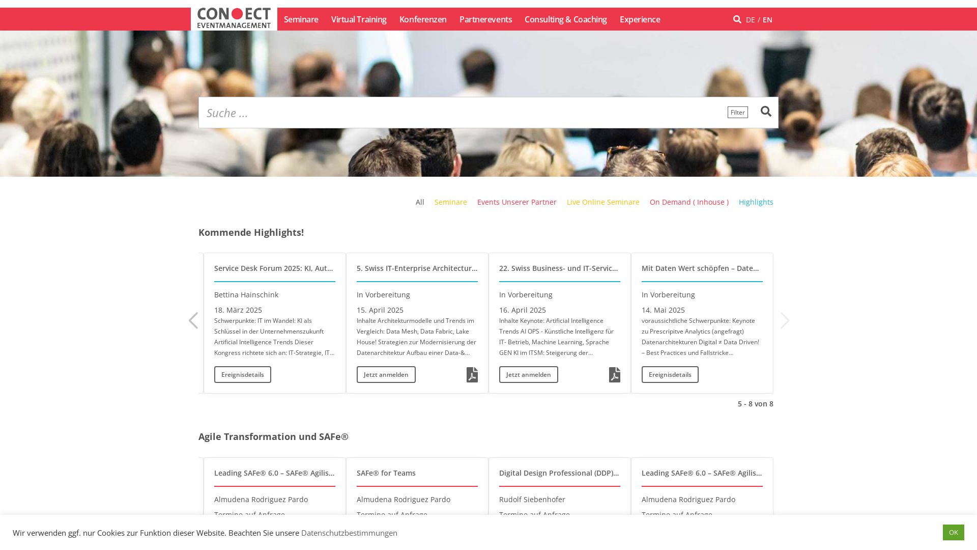 CON.ECT Consulting, Events, Communications, Training