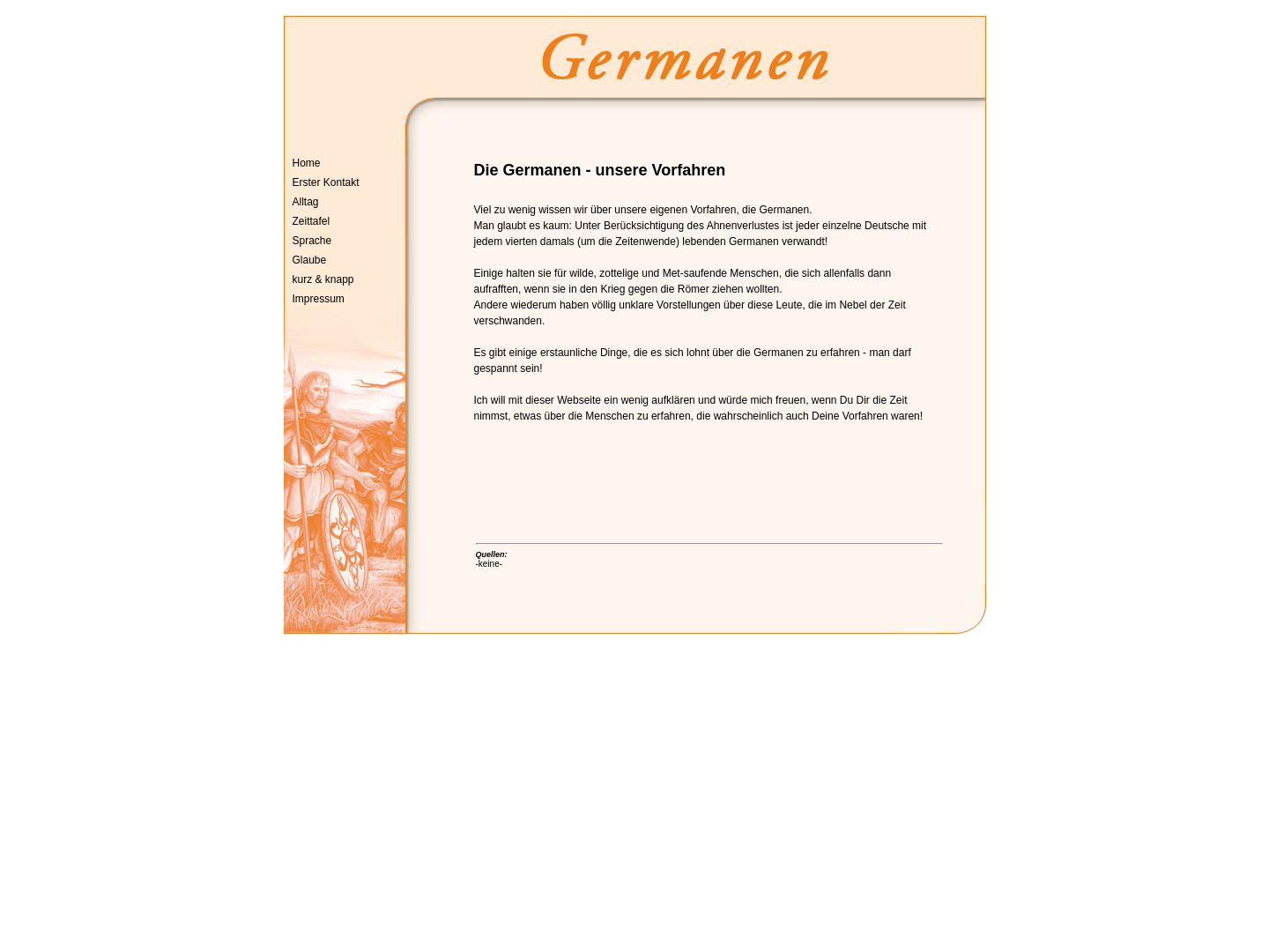 Die alten Germanen