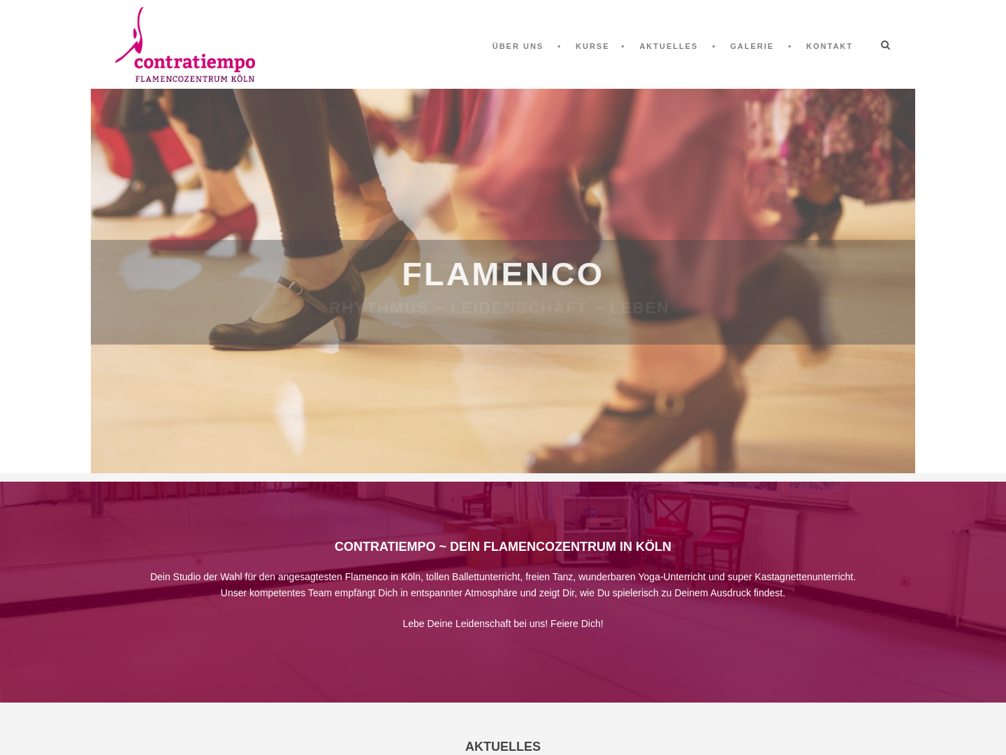Contratiempo-Schule für Flamenco und Spanischen Tanz