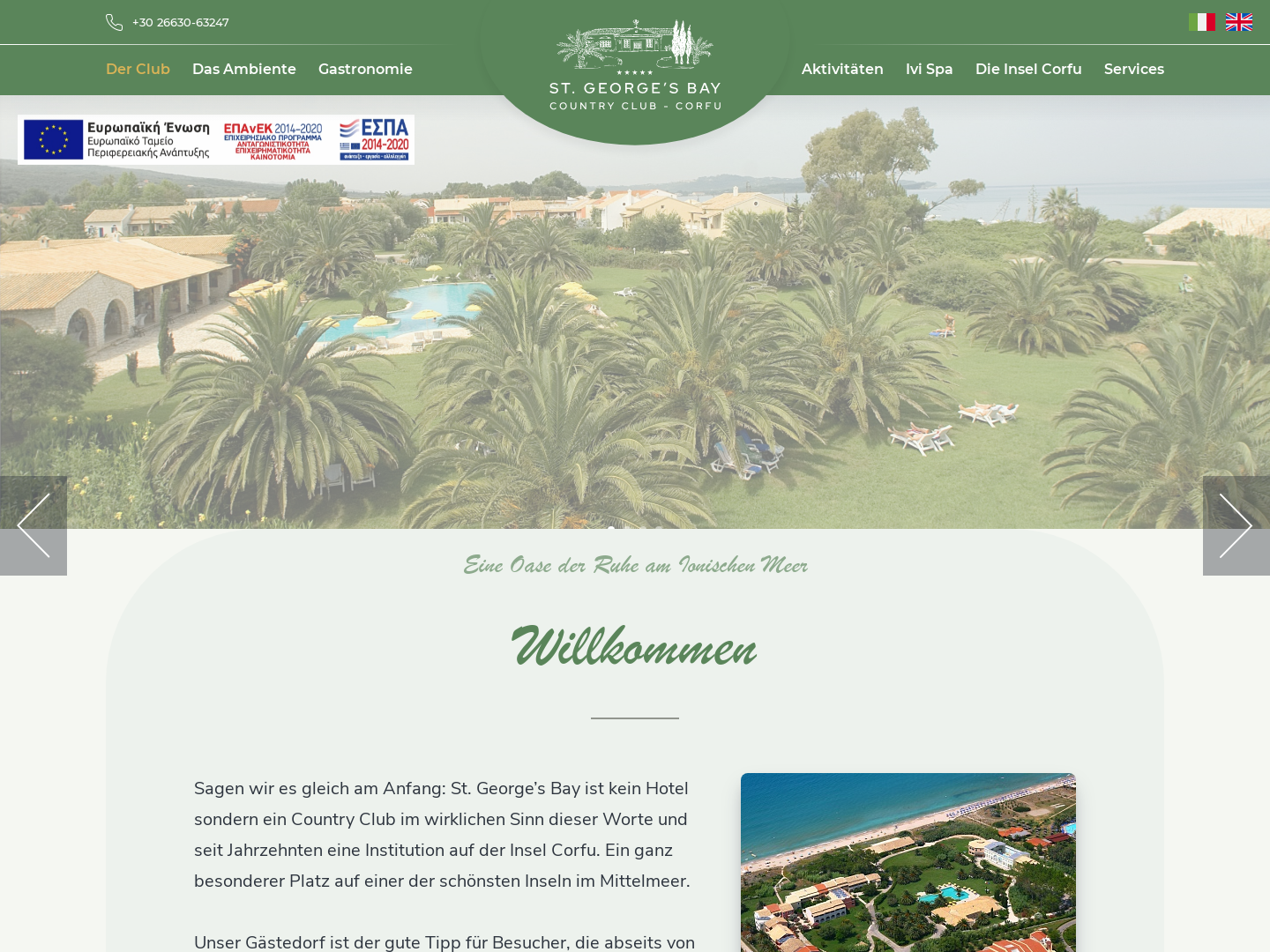 St. George's Bay Country Club, Acharavi