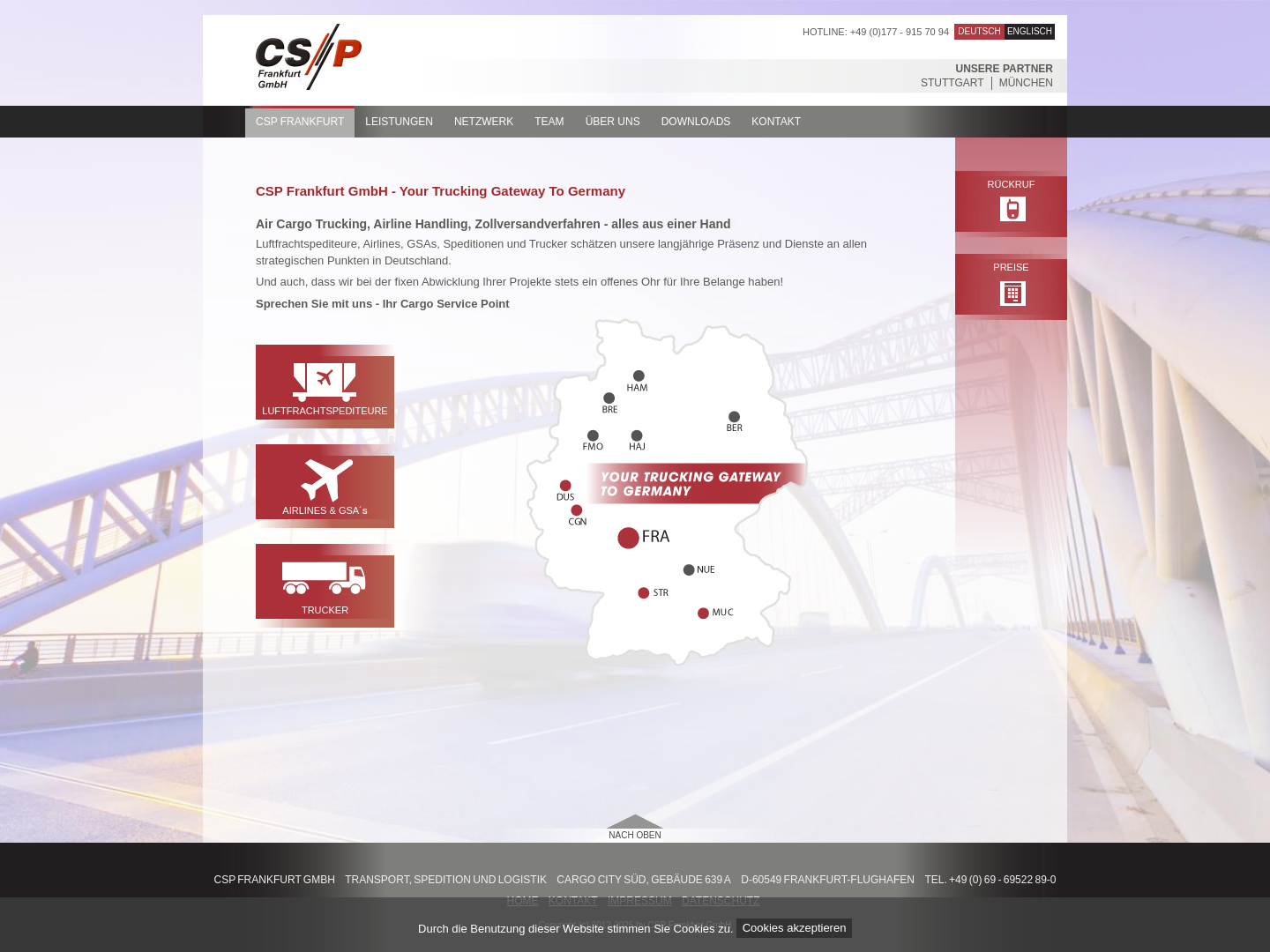 CSP Frankfurt GmbH Frankfurt Flughafen