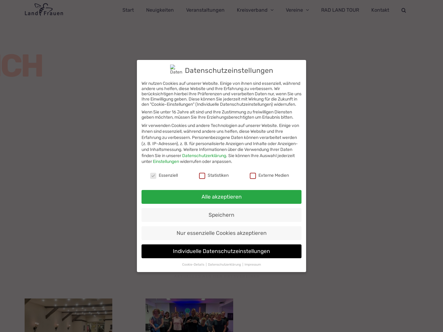 Landfrauenvereine Wesermünde im Landkreis Cuxhaven