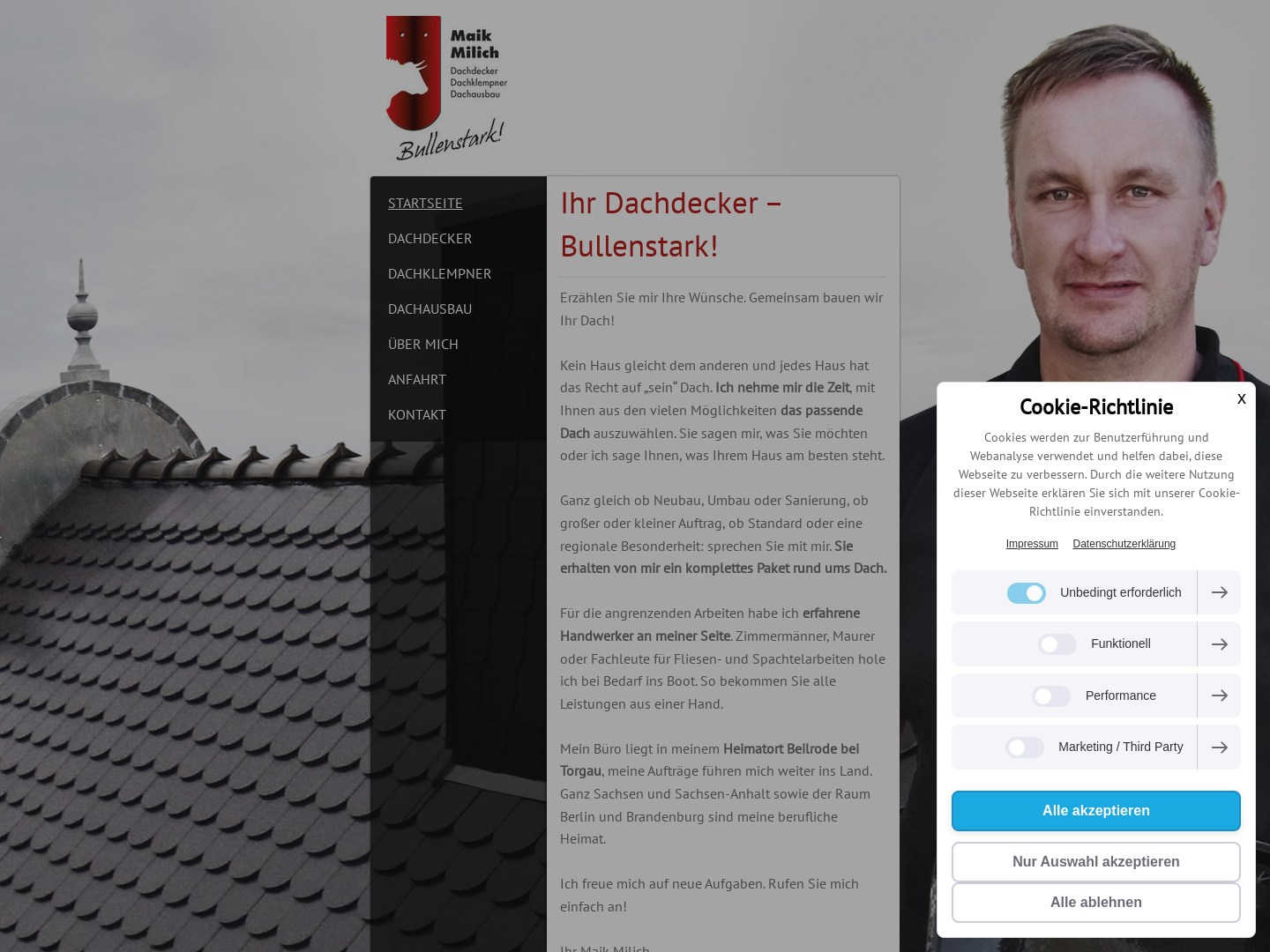 Maik Milich - Dachdecker