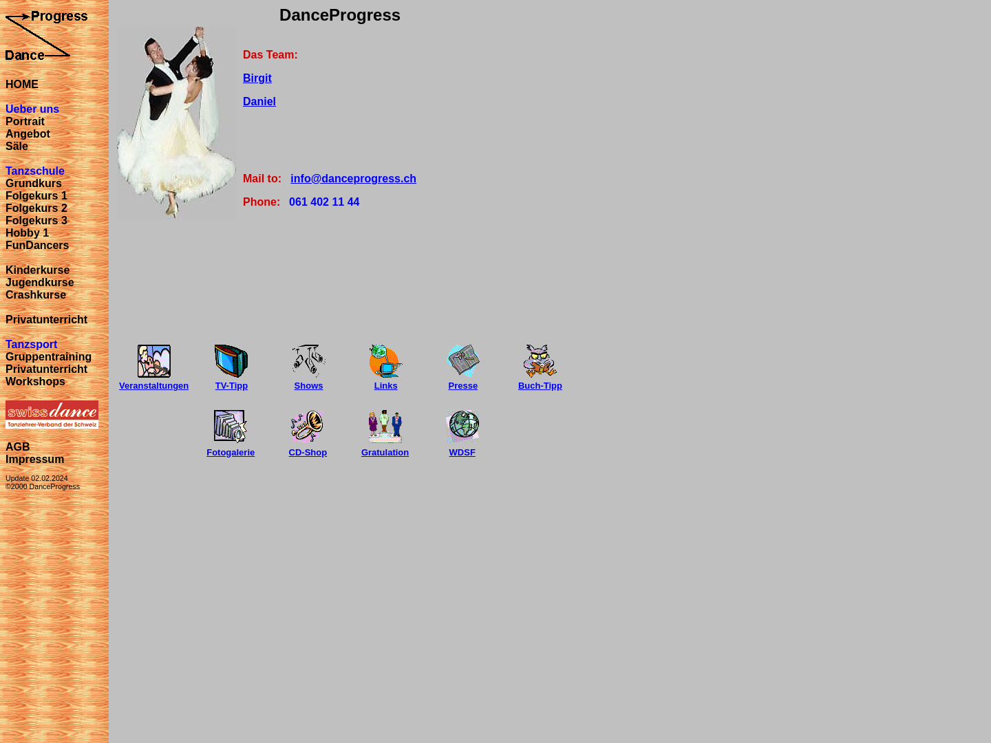 DanceProgress - Birgit & Daniel Helbling