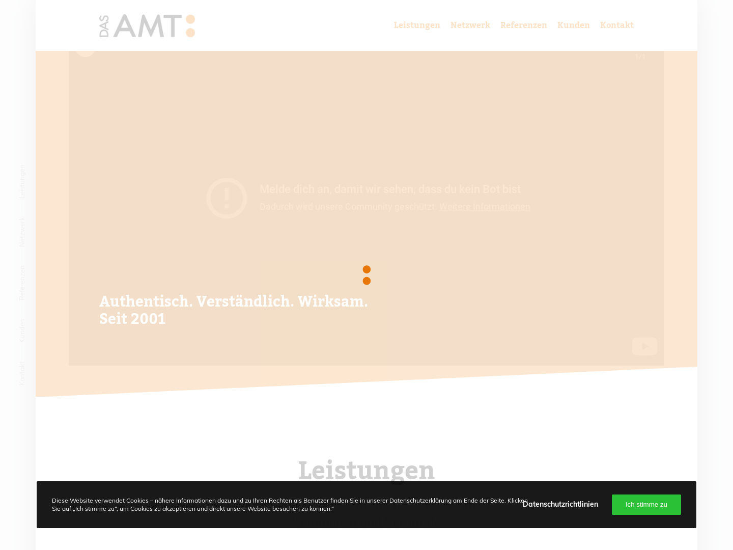 Das Amt, Gesellschaft für individuelle Kommunikation