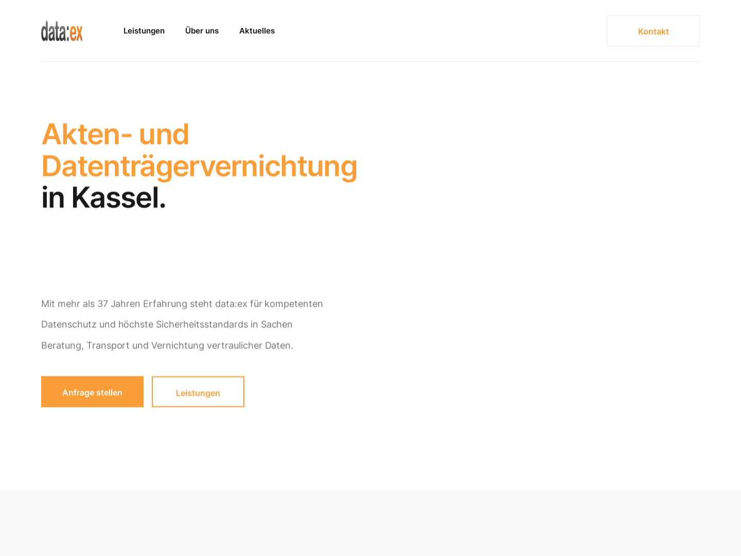 Data Ex Aktenvernichtung