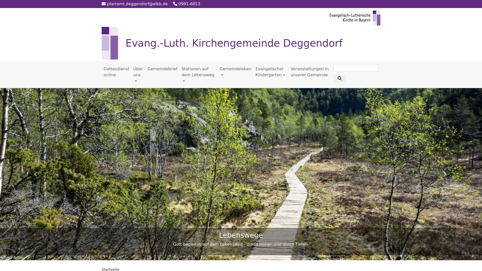 Evangelische Kirchengemeinde Deggendorf
