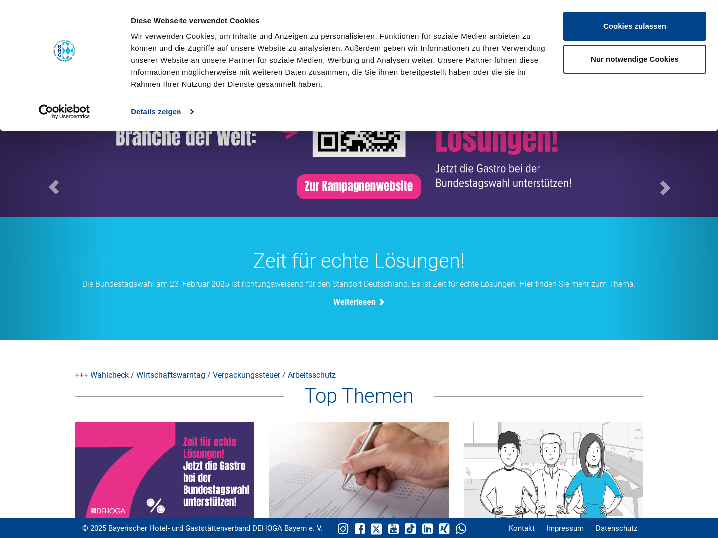 Bayerischer Hotel- und Gaststättenverband DEHOGA Bayern e.V.