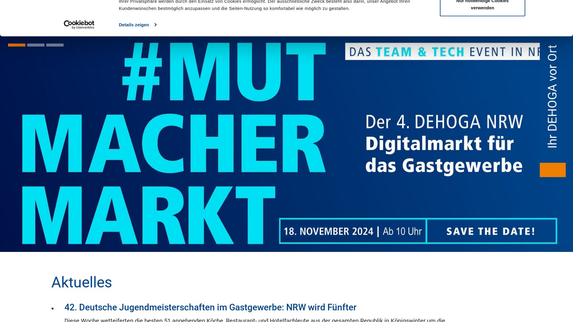 DEHOGA Gastgewerbe NRW