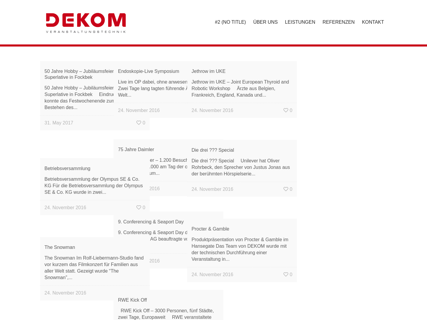 Dekom Veranstaltungstechnik