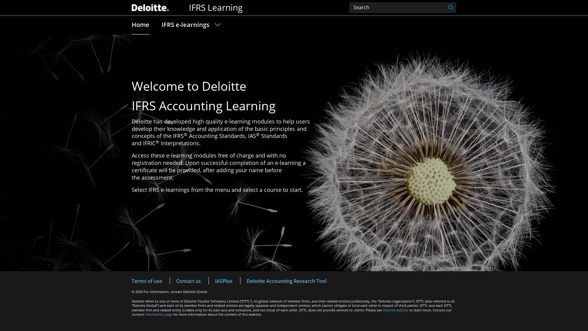 IAS/IFRS E-Learning