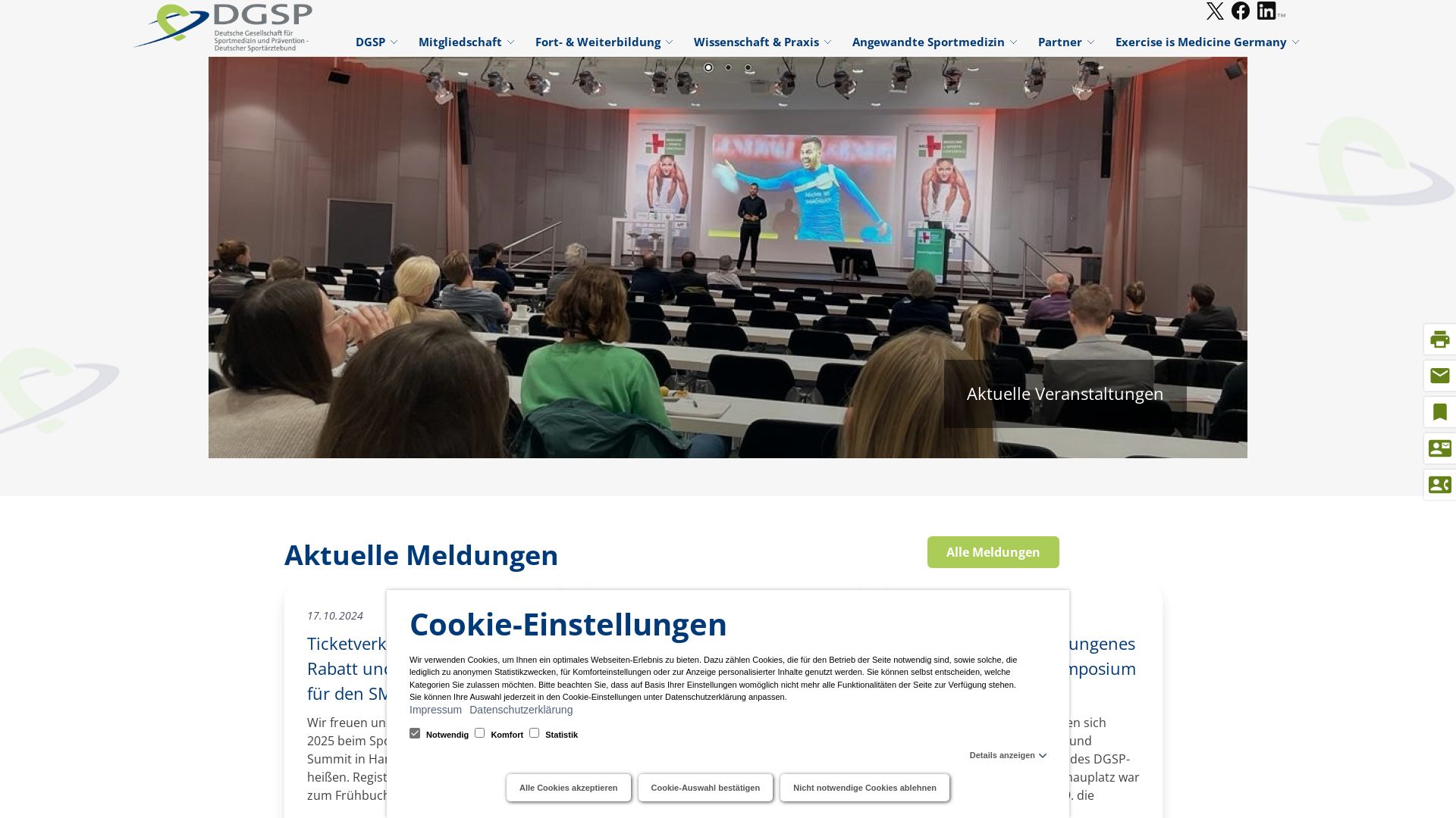 Deutsche Gesellschaft für Sportmedizin und Prävention