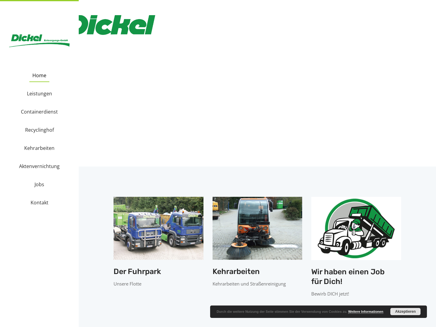 Dickel Containerdienst, Inhaber Christian-Heinrich Dickel