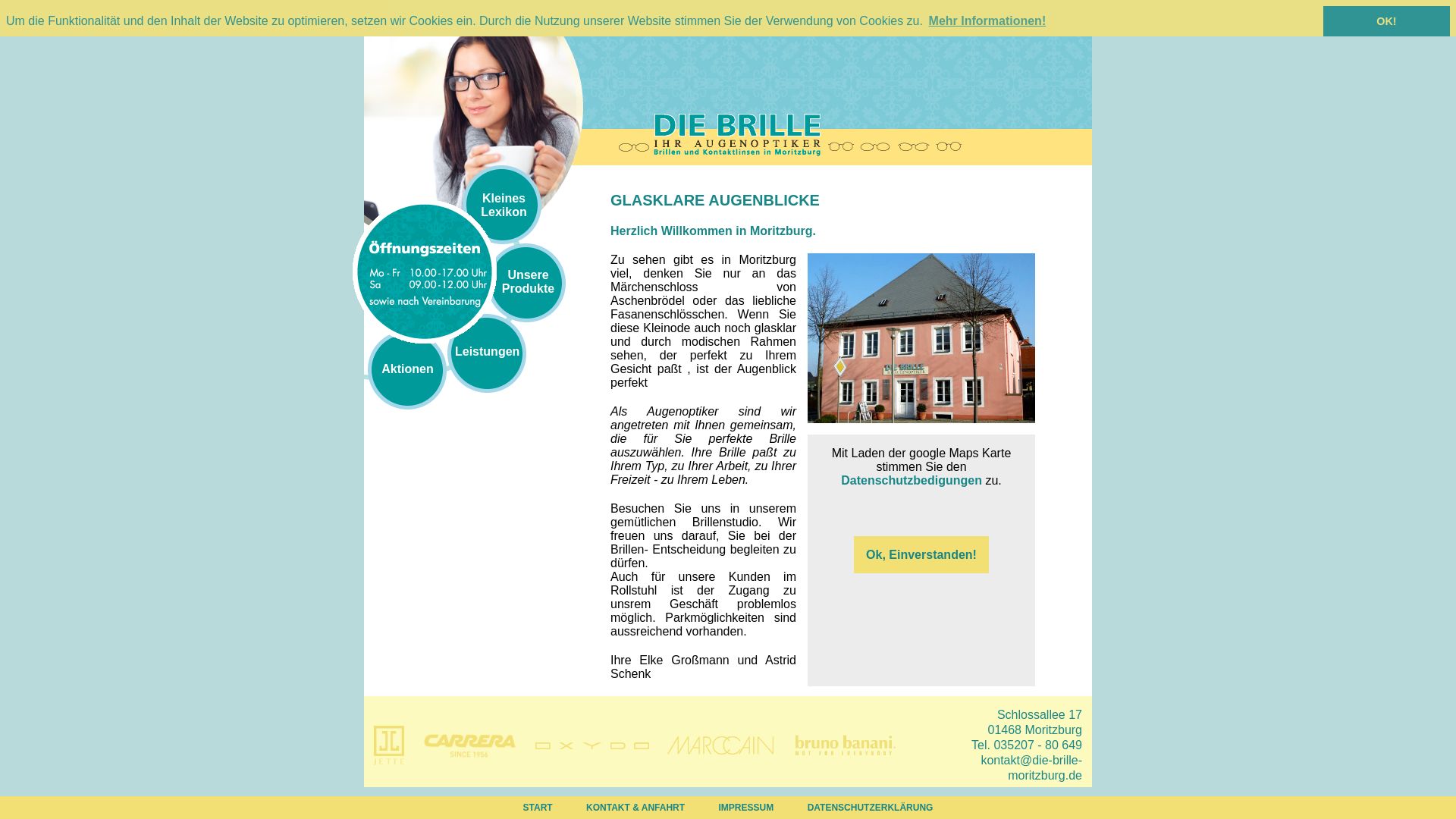 Augenoptiker "Die Brille Moritzburg, Schenk & Großmann OHG"