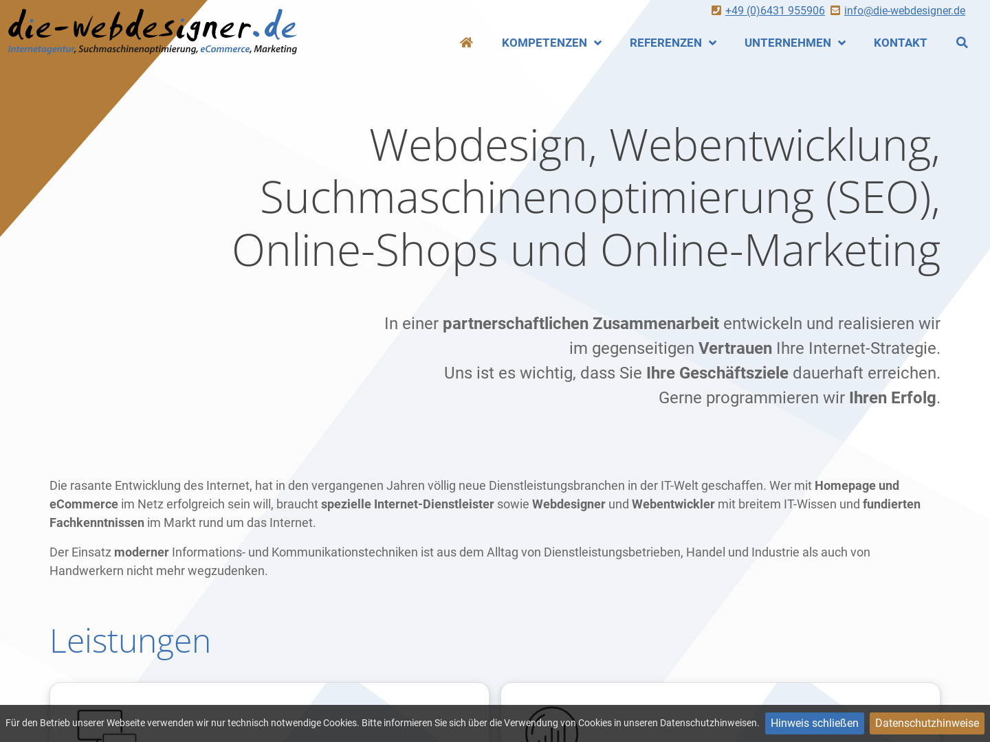 Die-Webdesigner