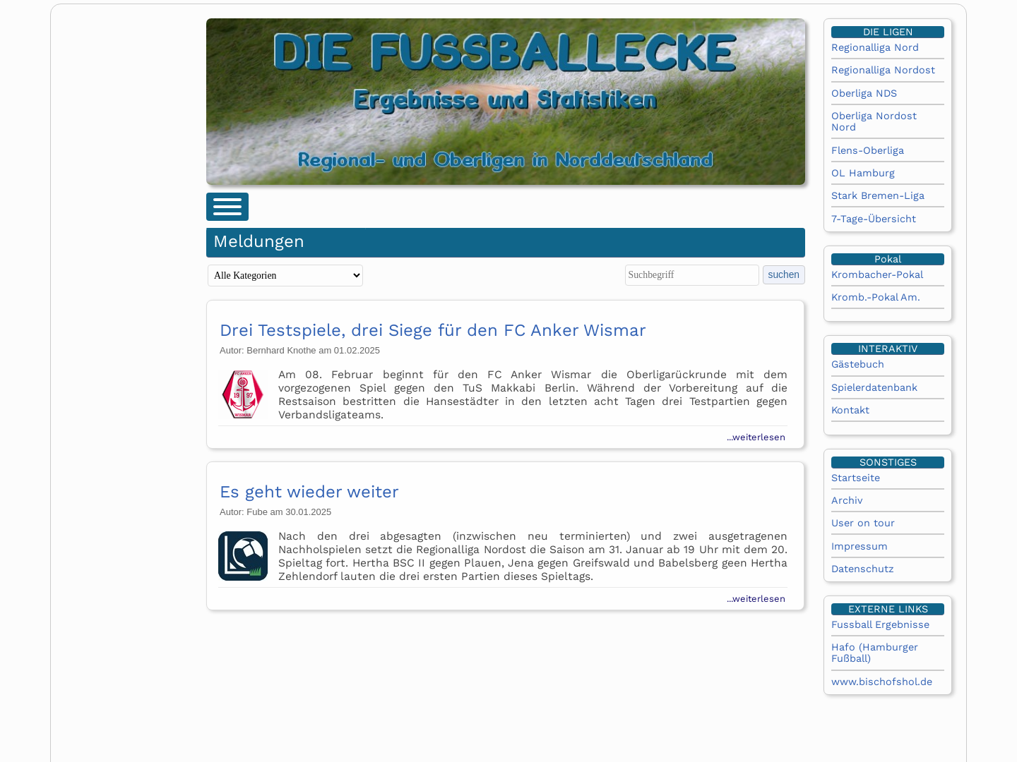 Die Fußballecke