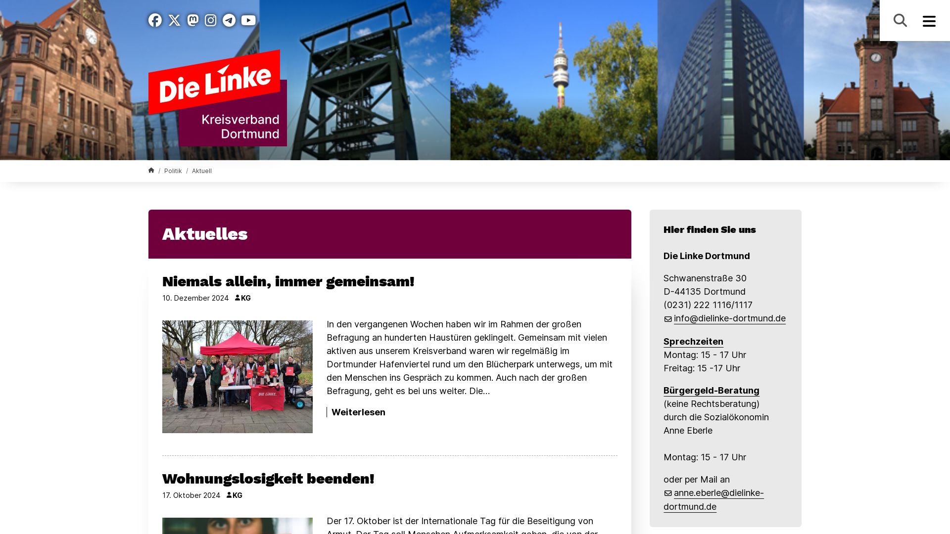 Die Linke. Kreisverband Dortmund