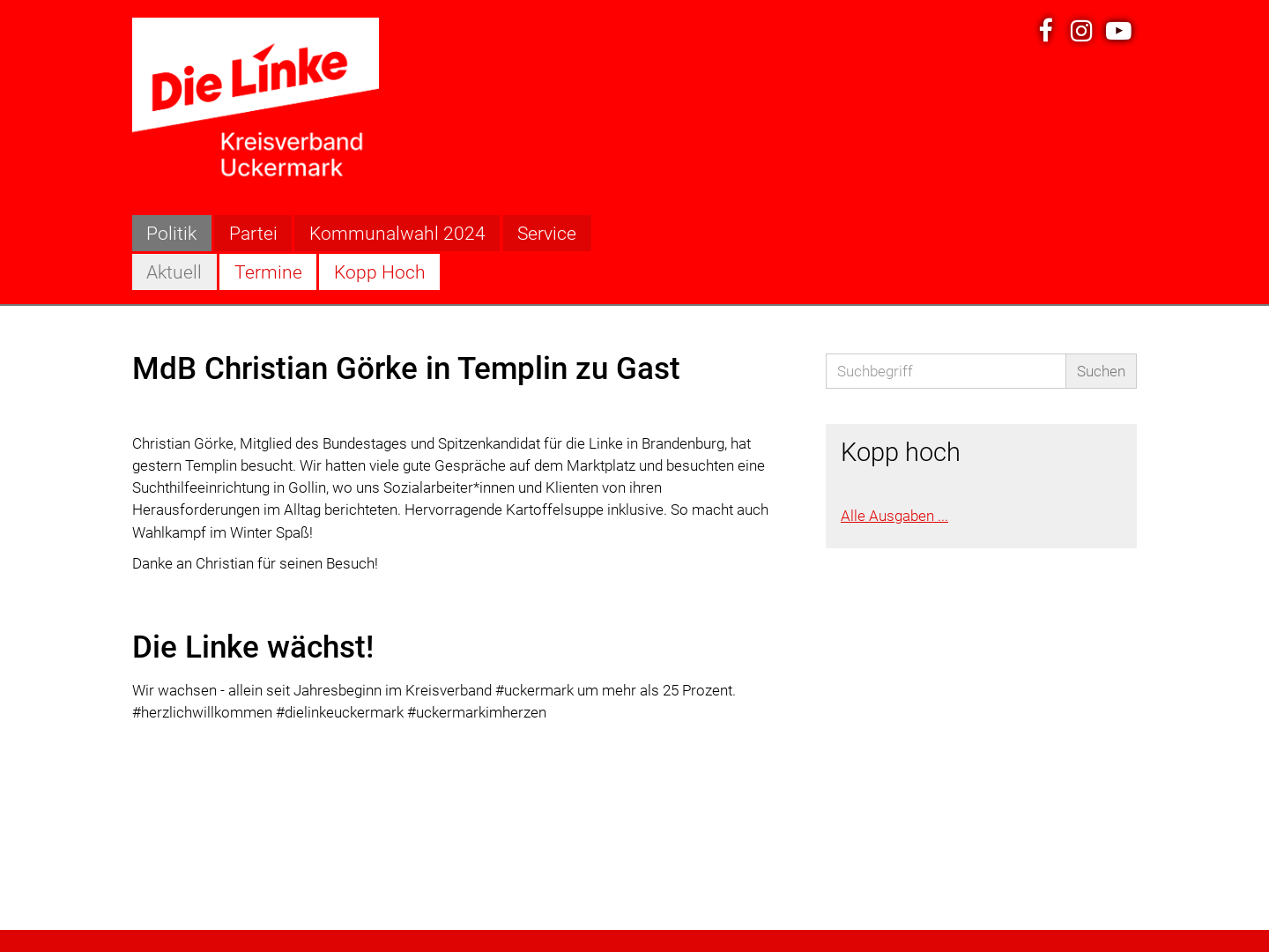 Die Linke. Kreisverband Uckermark