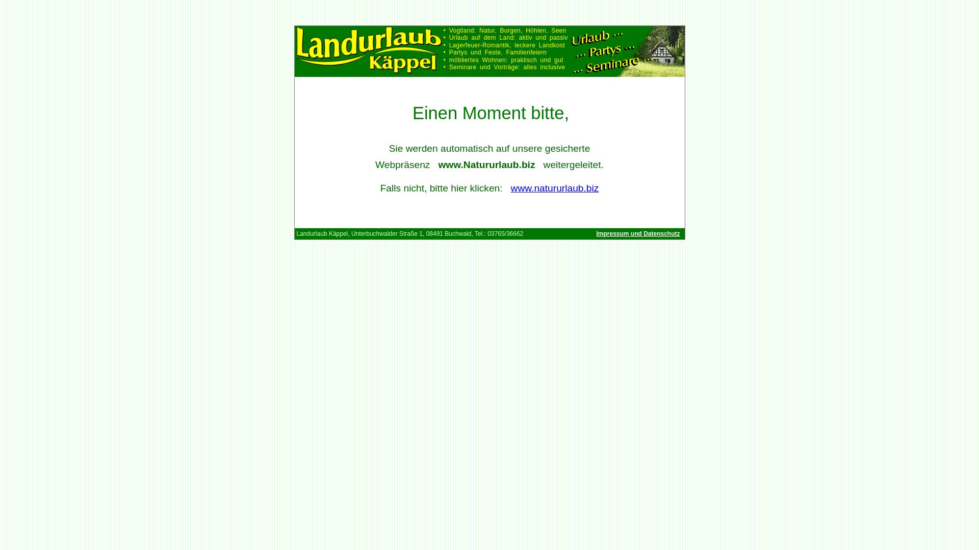 Landurlaub Käppel