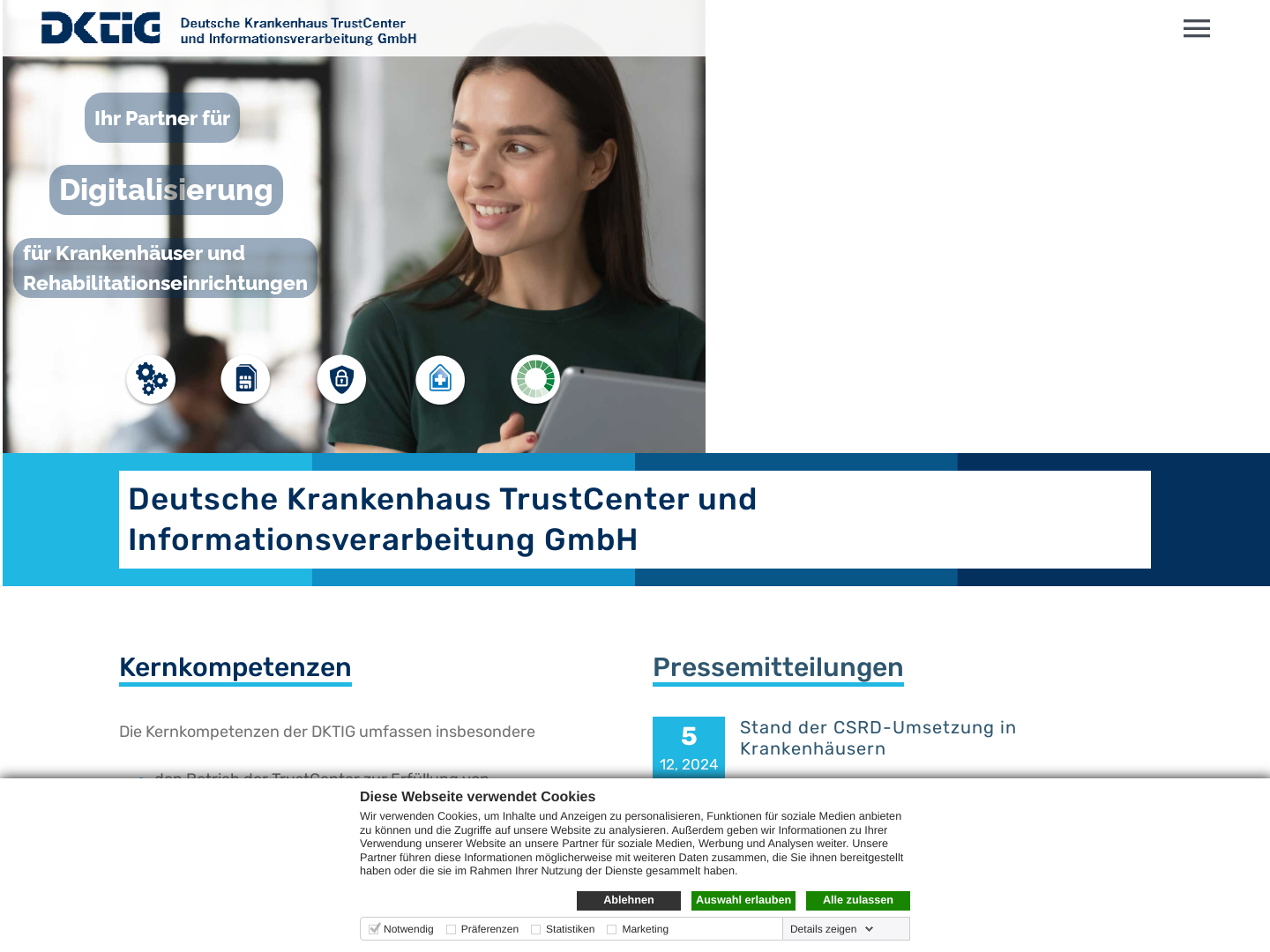 DKTIG Deutsche Krankenhaus Trust Center und Informationsverarbeitung GmbH
