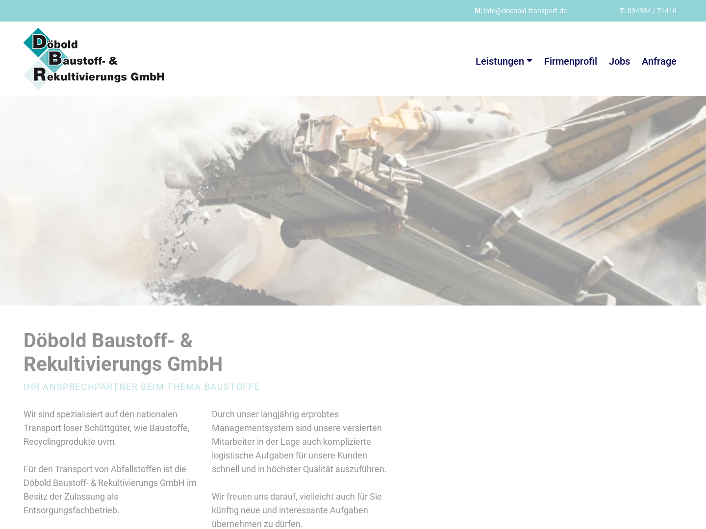 Döbold Baustoff- & Rekultivierungs GmbH