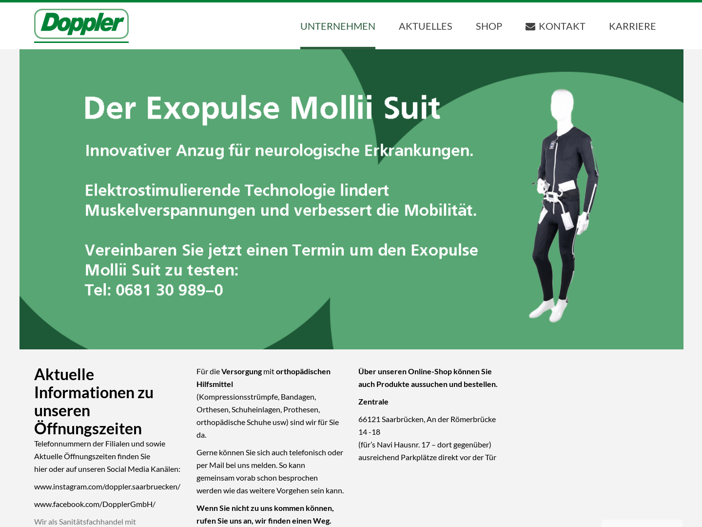 E. Doppler GmbH Gesellschaft für Medizin-, Orthopädie- und Rehabilitationstechnik Dudweiler
