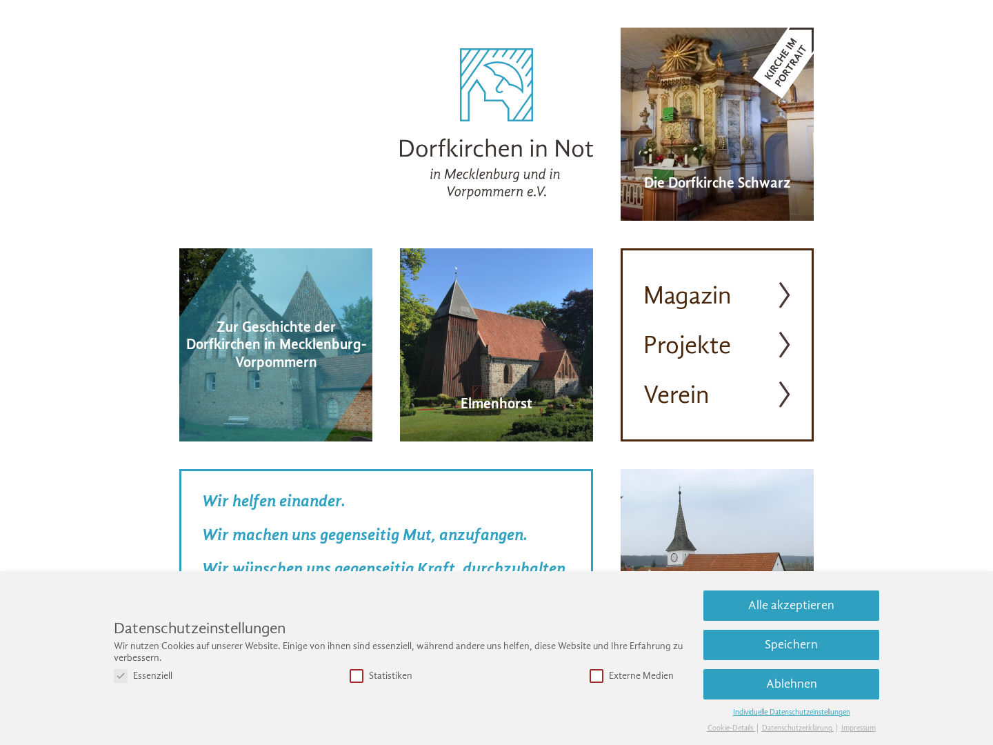 Dorfkirchen in Not in Mecklenburg und Vorpommern e. V.