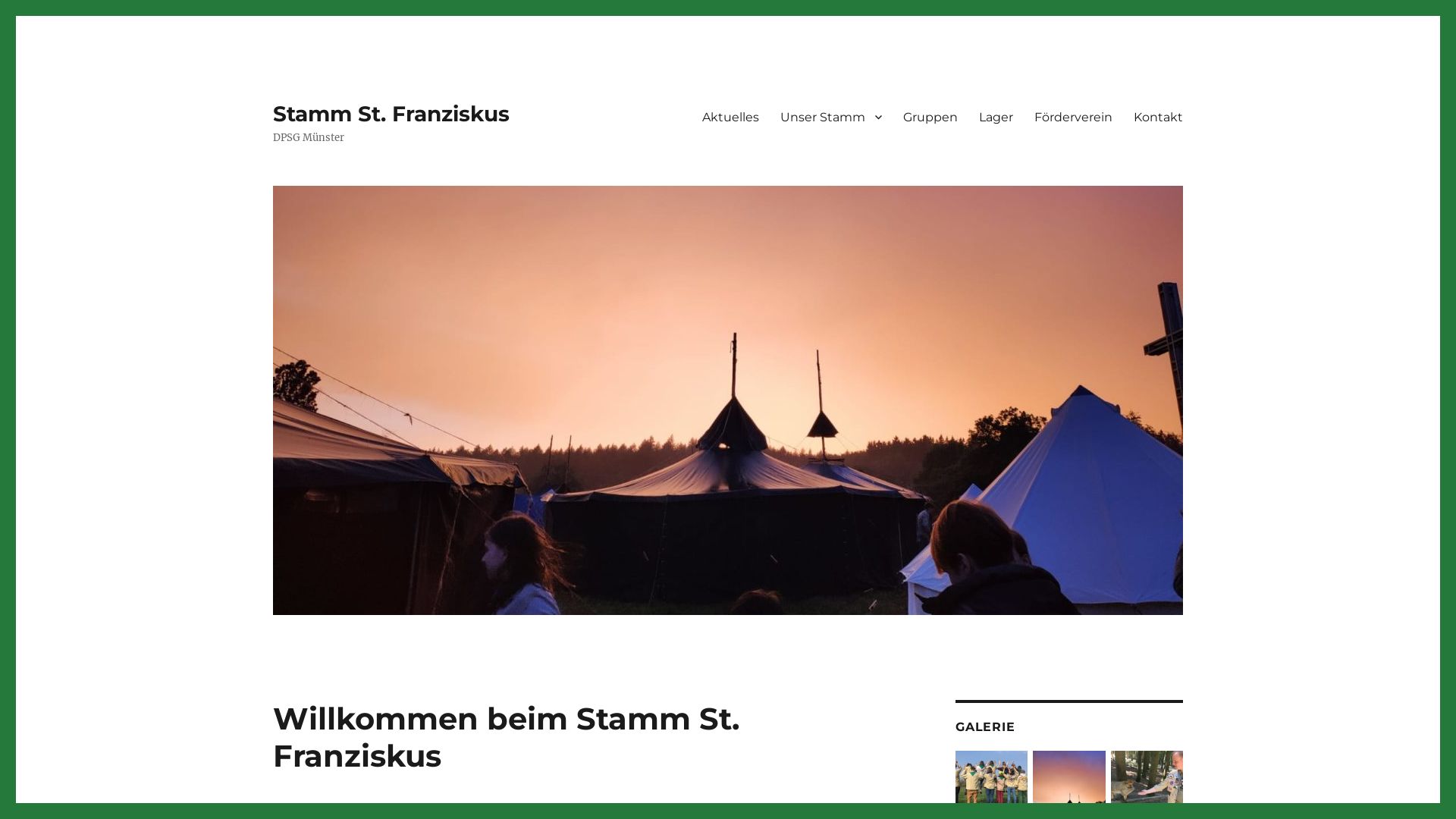 Deutsche Pfadfinderschaft St. Georg (DPSG) - St. Franziskus